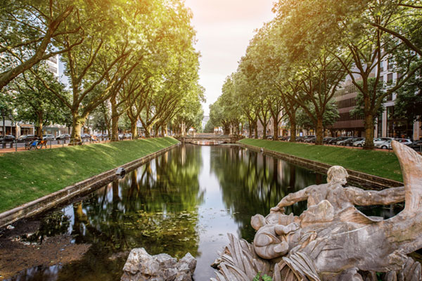 Über uns Düsseldorf City Königsallee